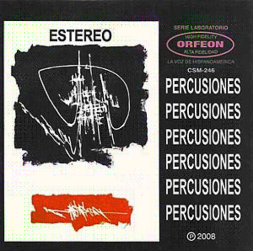 PIMENTEL GUSTAVO Y SU ORQUESTA - Percusiones - CD Papersleeve Orfeon Psychedelic