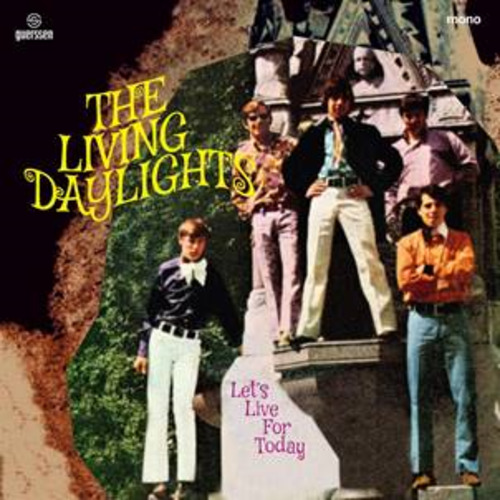 LIVING DAYLIGHTS - Lets Live For Today - LP 1967 pink Guerssen Psychedelic