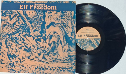 ELF FREEDOM - Solstice - LP black Twisted Flowers Psychedelic Spacerock