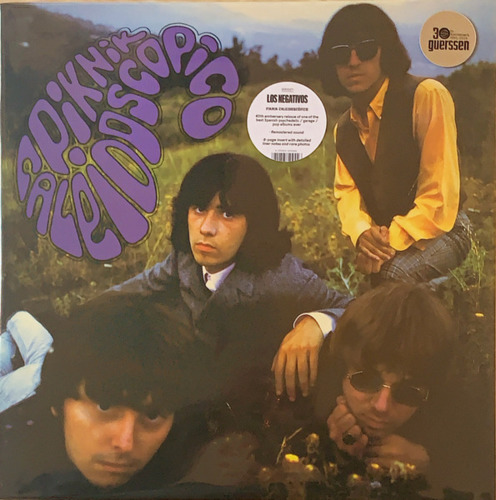 LOS NEGATIVOS - Piknik Caleidoscopico - LP black Guerssen Psychedelic Beat