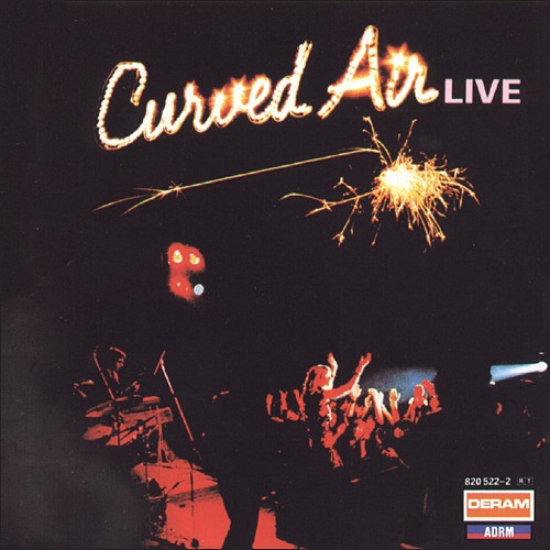 CURVED AIR - Live - CD 1975 DERAM Progressiv