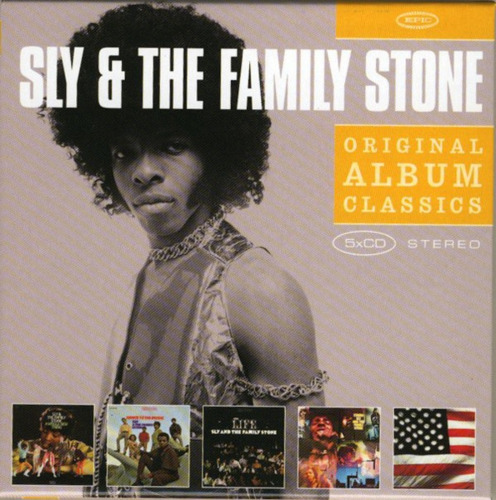 SLY & THE FAMILY STONE - Original Album Classics - 5 CD Sony Funk Soul
