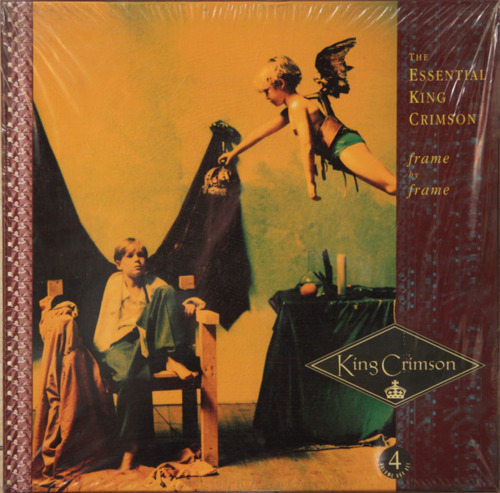 KING CRIMSON - The Essential King Crimson - 4 CD  64 page booklet Virgin Progressiv