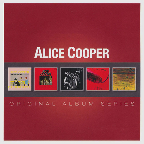 ALICE COOPER - Original Album Series - 5 CD Warner Psychedelic Rock