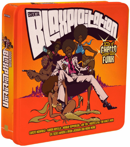 VARIOUS - Blaxplotation - 3 CD Metro Tin Funk Soul