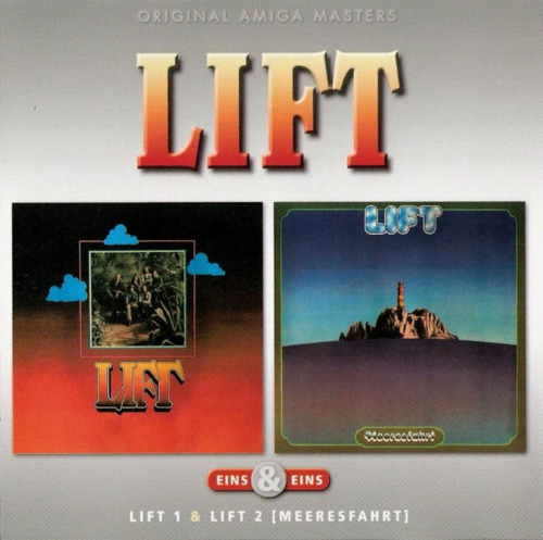 LIFT - Lift 1  Lift 2 Meeresfahrt - CD Buschfunk Deutschrock Rock