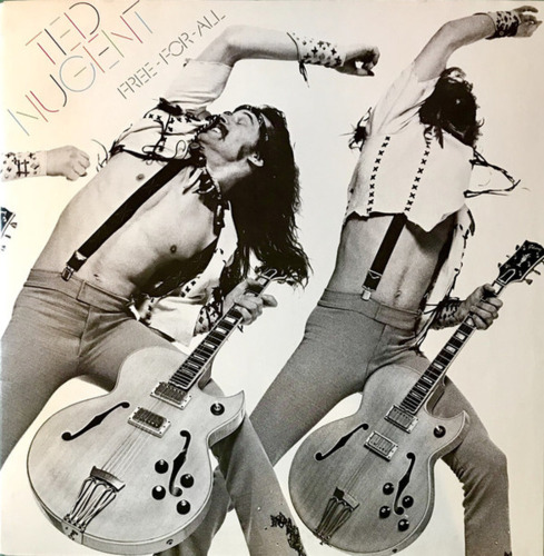 TED NUGENT - Free For All - CD 1976  Bonustracks HNE Recordings Psychedelic Hardrock