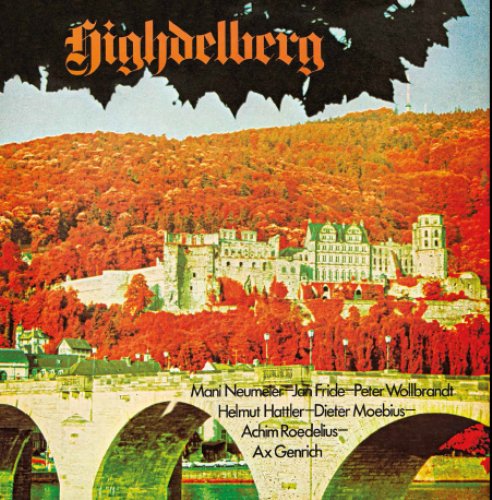 AX GENRICH - Highdelberg 1975 - LP Longhair Krautrock Psychedelic