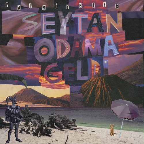 PALMIYELER - Seytan Odama Geldi - LP black Green Cookie Psychedelic Garage