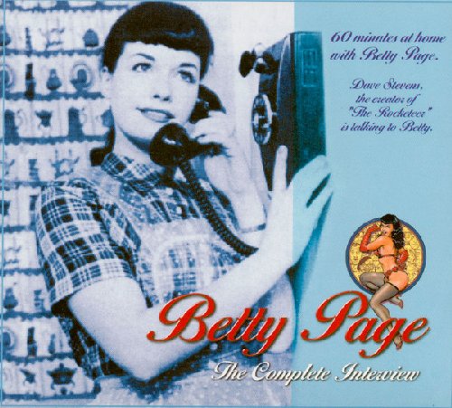 BETTY PAGE - The Complete Interview - CD QDK Media Exotica