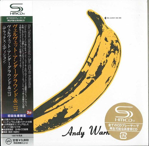 THE VELVET UNDERGROUND & NICO - Same - 2 CD Box 1966 gimmic sleeve Verve Underground