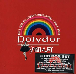 VARIOUS - Spirit of joy - 3 CD Polydor Psychedelic Progressiv